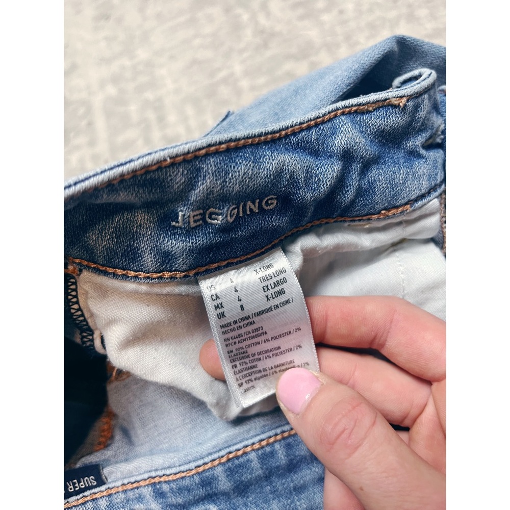 AEO Distressed Skinny Jeans | 4XL - Picture 8 of 8